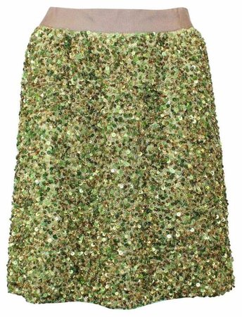 Kate Spade | Green Sequin Skirt Size 6 (S, 28)