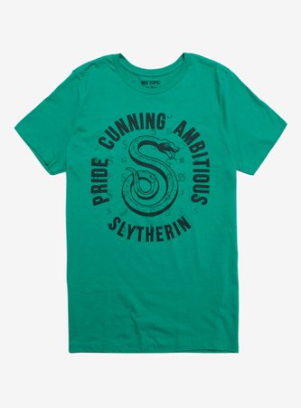 *clipped by @luci-her* Harry Potter Slytherin House Pride T-Shirt