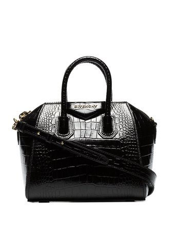 Givenchy сумка-тоут Antigona с тиснением под кожу крокодила - купить в интернет магазине в Москве | Цены, Фото.