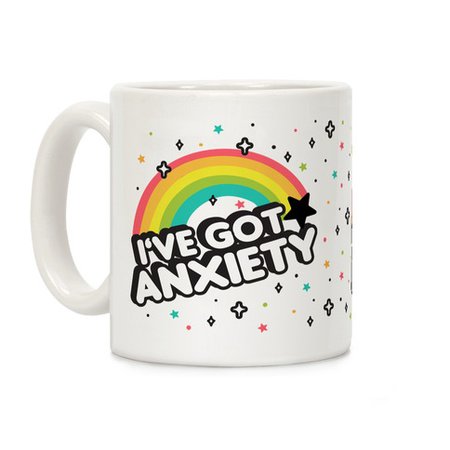 I've Got Anxiety Rainbow Coffee Mug | LookHUMAN