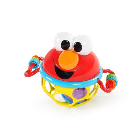 Bright Starts Sesame Street Jingle & Shake Elmo BPA-free Easy Grasp Baby Rattle, Ages 3-12 Months - Walmart.com