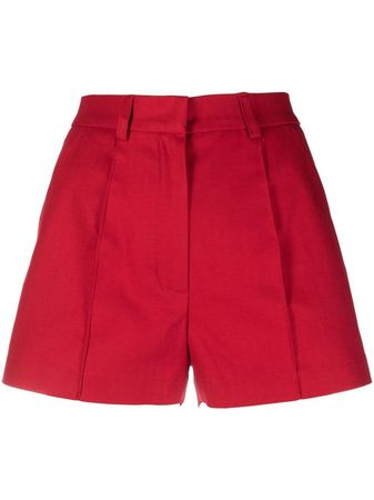 RAQUETTE high-waisted Cotton Shorts - Farfetch