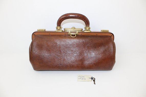 Brown Gladstone Bag