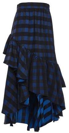 Stirling Asymmetric Jacquard Skirt