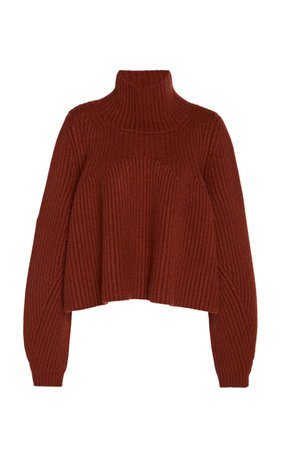 Denney Cashmere Turtleneck Sweater by Khaite | Moda Operandi