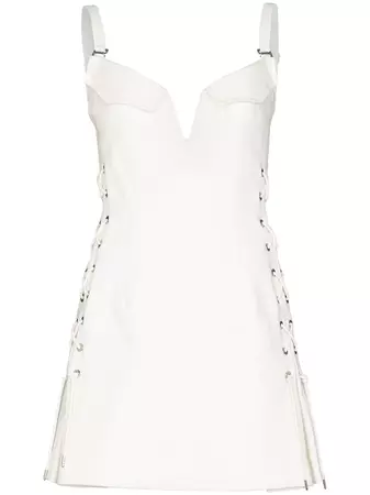 Dion Lee corset-detail Minidress - Farfetch