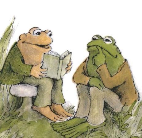Frogs Reading