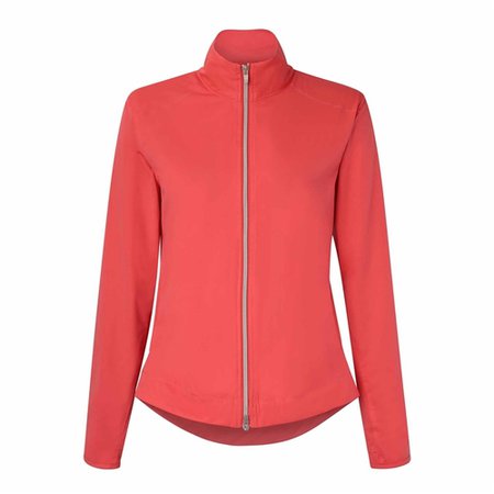 Chase54 Glamour Lined Wind Jacket - Spiced Coral | Golf4Her