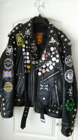 punk leather jacket – Recherche Google