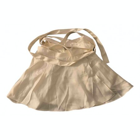 Mini skirt Orseund Iris Ecru size XS International in Polyester - 11901451