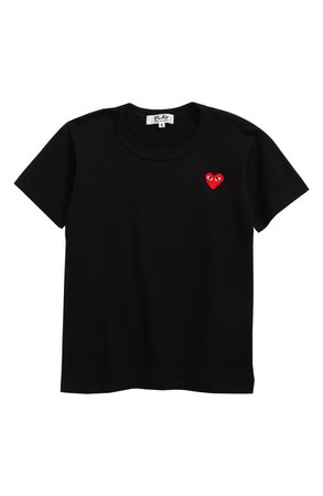 Comme des Garçons PLAY Little Red Heart T-Shirt (Toddler & Little Kid) | Nordstrom