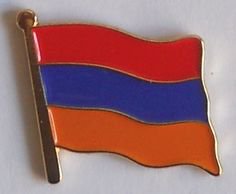 Armenian Flag Pin