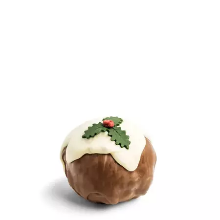 Christmas Pudding Biscuit Bomb