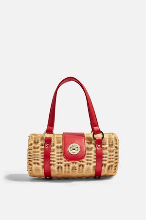 SYDNEY Straw Bowler Bag - Bags & Wallets - Bags & Accessories - Topshop USA