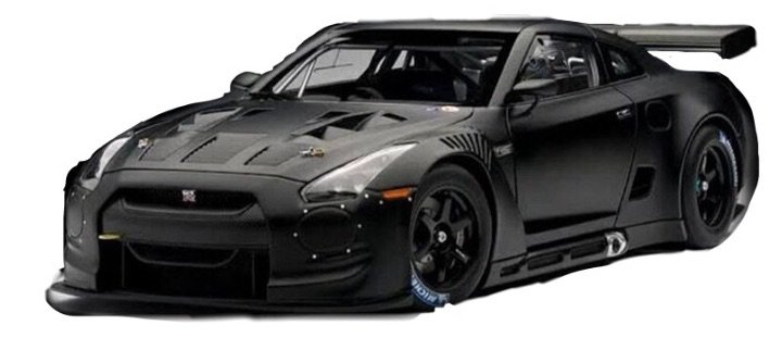 Nissan GTR black edition