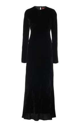 Josephine Velvet Silk-Blend Gown by Sies Marjan | Moda Operandi