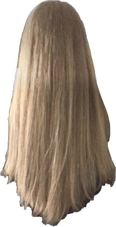 Long Blonde Straight Hair