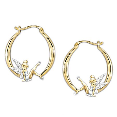 Lovely Fairy Angel Earrings For Girl Child Crystal Wings Flower Fairy Earring Cute Jewelry Gifts|Stud Earrings| - AliExpress
