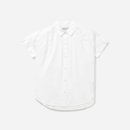 Women’s Square Air Shirt | Everlane white