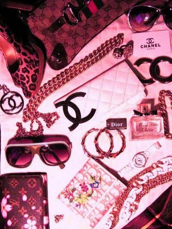 pink & red Chanel