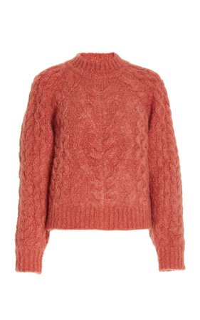 Enery Cable-Knit Mohair-Blend Sweater By Isabel Marant | Moda Operandi