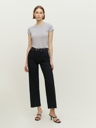 Emma High Rise Wide Leg Jeans - Sustainable Denim | Reformation