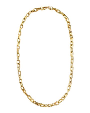Ashley Pittman 36" Hammered Bronze Chain Necklace