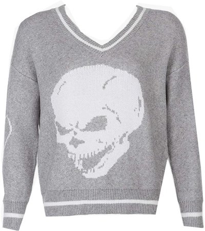 skull sweater