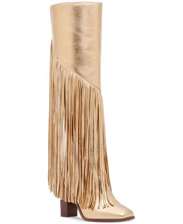 Jessica Simpson Women's Asire Fringe Tall Boots & Reviews - Boots - Shoes - Macy's