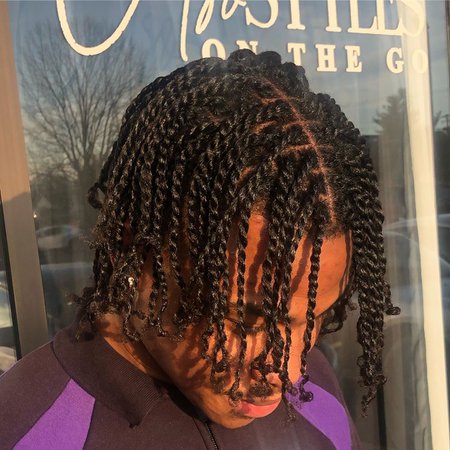 Mens Two strand twist #stlhair #mentwostrandtwist #twostrandtwist #twostrands #menstwostra… in 2020 | Twist braid hairstyles, Hair twist styles, Cornrow hairstyles for men