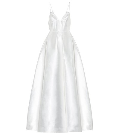 Alex Perry - Maddison silk bridal gown | Mytheresa