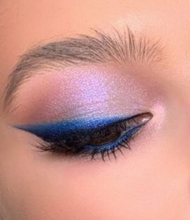 Purple and Blue Eyeshadow