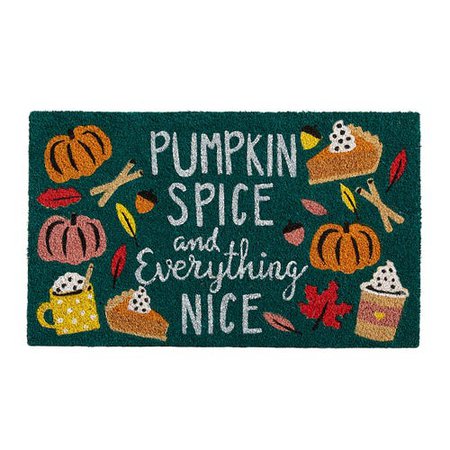 Pumpkin Spice & Everything Nice Doormat | Pier 1