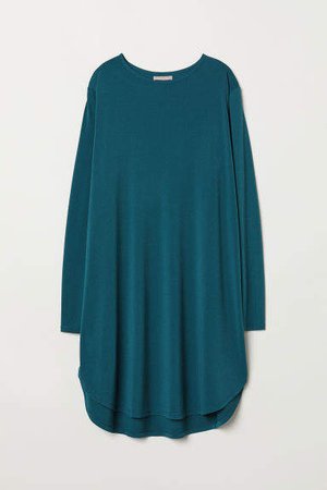 H&M+ Jersey Tunic - Turquoise