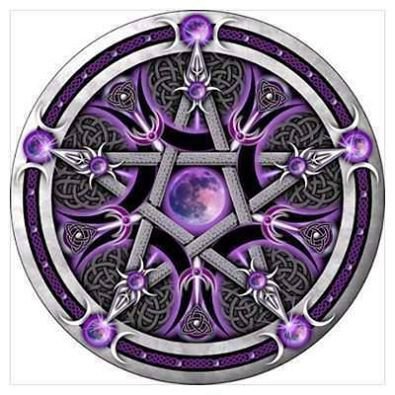 Purple Moon Pentagram