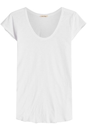 U-Neck Cotton T-Shirt Gr. S