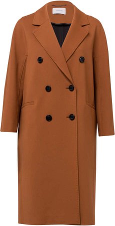 Dorothee Schumacher Emotional Essence Double-Breasted Cady Coat