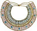 Amazon.com: Egyptian Jewelry Cleopatra Beaded Necklace - Large: Jewelry