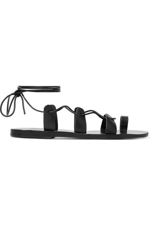 Ancient Greek Sandals | Alcyone lace-up leather sandals | NET-A-PORTER.COM