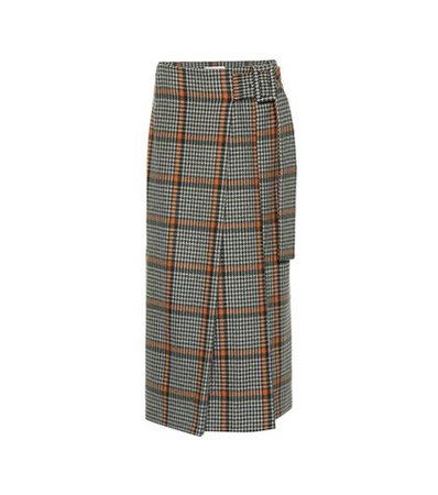Ellis wool-blend skirt