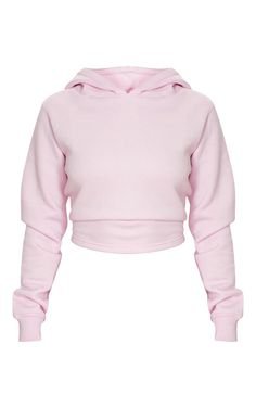 pink hoodie crop