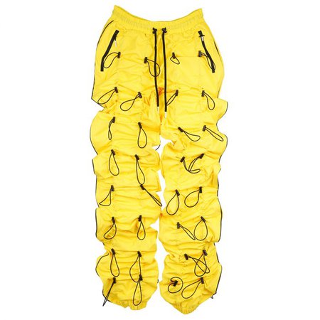 99%IS- GOBCHANG PANTS / YELLOW-BLACK