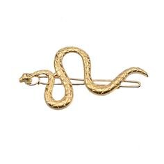 Gold Snake Hair Pin