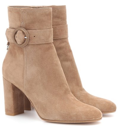 Leyton 85 suede ankle boots