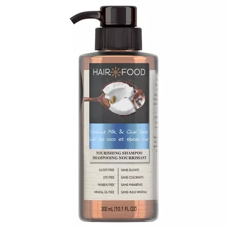 Hair Food Coconut & Chai Spice Sulfate Free And Dye Free Nourishing Shampoo - 10.1 Fl Oz : Target