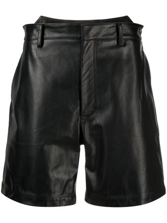 1017 ALYX 9SM tailored leather shorts - FARFETCH