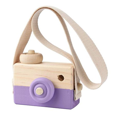 Amazon.com: CSSD Wooden Toy Camera, Kids Creative Neck Hanging Rope Toy Photography Prop Gift (Black): Garden & Outdoor