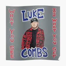 luke combs poster
