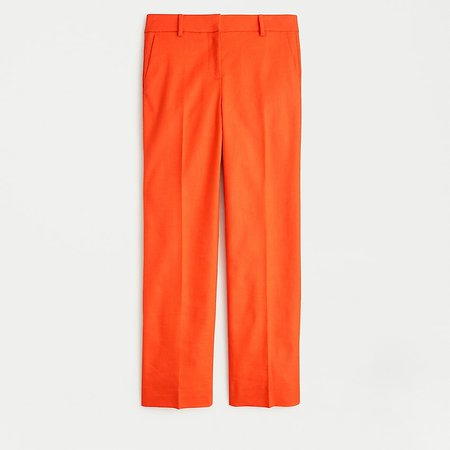 J.Crew: Peyton Pant In Stretch Linen For Women coral