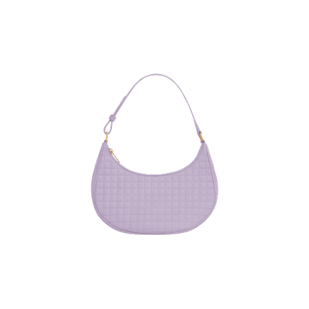 AVA BAG IN QUILTED LAMBSKIN LILAS